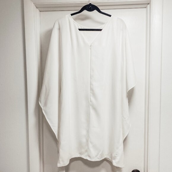 Anthropologie x BHLDN Aidan Mattox Riviera Kaftan Embellished Mini Dress Size 6 - Picture 6 of 10